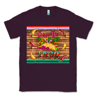 Plum cinco de taco paper serape leopard wooden Classic Tee - Artiststas