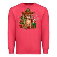 Cardinal Chihuahua Christmas Premium Sweatshirt - JahusDesignShop
