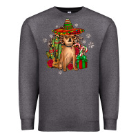 Charcoal Heather Chihuahua Christmas Premium Sweatshirt - JahusDesignShop