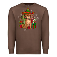 Chestnut Chihuahua Christmas Premium Sweatshirt - JahusDesignShop