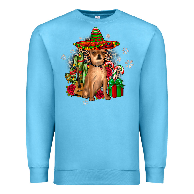 Chihuahua Christmas Premium Sweatshirt by JahusDesignShop | Teevron