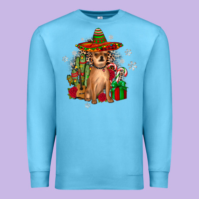Chihuahua Christmas Premium Sweatshirt Designed By Jahusdesignshop