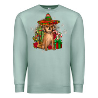 Seafoam Chihuahua Christmas Premium Sweatshirt - JahusDesignShop