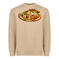 Mushroom big pizza Heavyweight Sweatshirt - AdoDesignShop