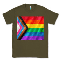 Army Green Pride flag Classic Tee - CowGirlArtShop