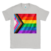 Moon Dust Pride flag Classic Tee - CowGirlArtShop