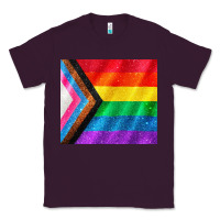 Plum Pride flag Classic Tee - CowGirlArtShop
