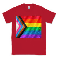Red Pride flag Classic Tee - CowGirlArtShop