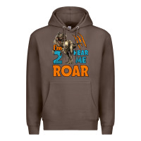 Coffee i'm two hear me roar dinosaur birthday Premium Hoodie - LillyAllenDesigns