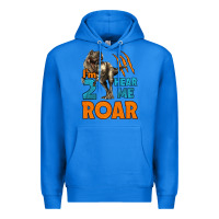 True Royal i'm two hear me roar dinosaur birthday Premium Hoodie - LillyAllenDesigns
