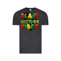 Vintage Black black history vibes Vintage Tee - FaDigitalArtStudio