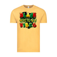Vintage Mustard black history vibes Vintage Tee - FaDigitalArtStudio