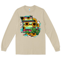 Mushroom Missouri Map Sunflower Cactus Serape Long Sleeve Tee - RanaPortraitStore