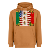 Meerkat American flag mexico flag sunflower cactus Heavyweight Hoodie - JahusDesignShop