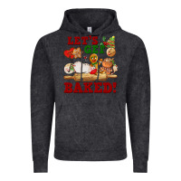 Vintage Black let's get baked Vintage Hoodie - FaDigitalArtStudio