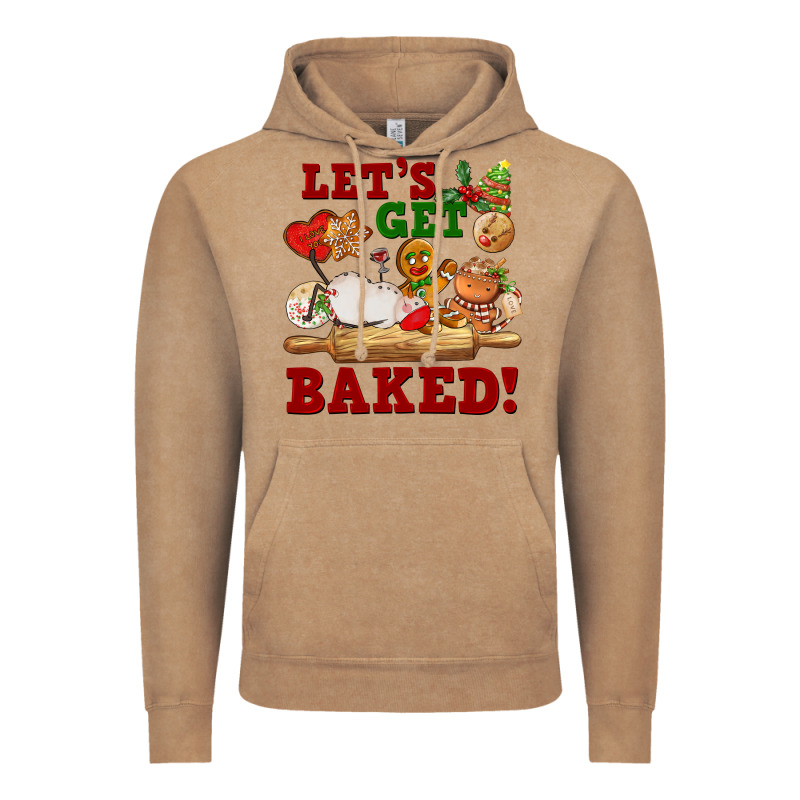 Let's Get Baked Vintage Hoodie by FaDigitalArtStudio | Teevron