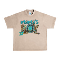 French Oak Mama's boy Mother's Day Urban Heavy Tee - FaDigitalArtStudio