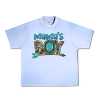 Grape Ice Mama's boy Mother's Day Urban Heavy Tee - FaDigitalArtStudio