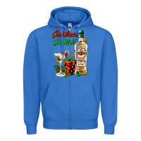 True Royal christmas cocktail martini and gift Zipper Hoodie - AdoDesignShop