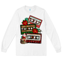White christmas cassette gemstone Long Sleeve Tee - FaDigitalArtStudio