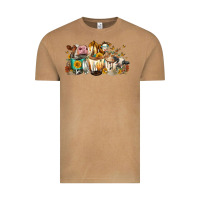 Vintage Camel Cows And Coffee Vintage Tee - FaDigitalArtStudio