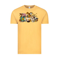Cows And Coffee Vintage Tee | Teevron