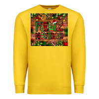 Lemon feliz navidad Christmas cactus leopard Premium Sweatshirt - JahusDesignShop
