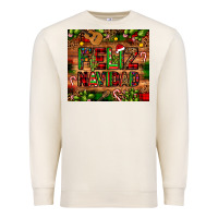 Sandshell feliz navidad Christmas cactus leopard Premium Sweatshirt - JahusDesignShop