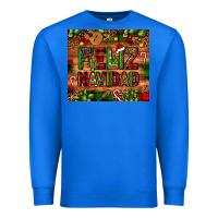 True Royal feliz navidad Christmas cactus leopard Premium Sweatshirt - JahusDesignShop