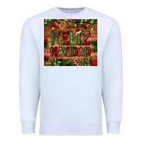 White feliz navidad Christmas cactus leopard Premium Sweatshirt - JahusDesignShop
