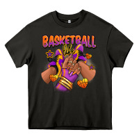 Asphalt Basketball life afro girl sneakers Heavy Core Tee - RanaPortraitStore