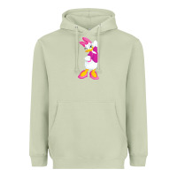 Matcha daisy duck Heavyweight Hoodie - baoMotion