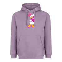 Lavender daisy duck Heavyweight Hoodie - baoMotion