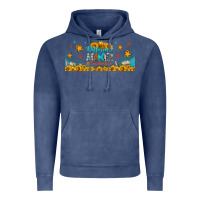 Vintage Denim difference maker teacher life libbey glass Vintage Hoodie - BundleAndBundleShop