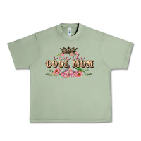 Oil Green I am the cool mom Mother's Day Urban Heavy Tee - FaDigitalArtStudio