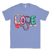 Colony Blue Love Nursing Classic Tee - CowGirlArtShop