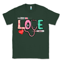 Sports Green Love Nursing Classic Tee - CowGirlArtShop