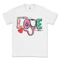 White Love Nursing Classic Tee - CowGirlArtShop