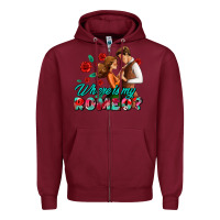 Burgundy where is my romeo Zipper Hoodie - AdoDesignShop