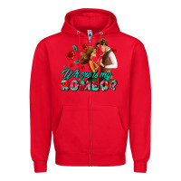Red where is my romeo Zipper Hoodie - AdoDesignShop