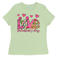 Matcha love valentine's day olivia Ladies Tee - OliviaCreatesArt
