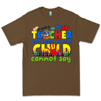 Cacao teacher can hear what a child cannot say Premium Tee - CowGirlArtShop