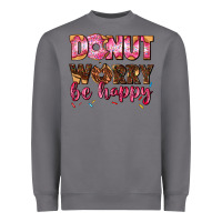 Storm donut worry be happy Heavyweight Sweatshirt - AdoDesignShop