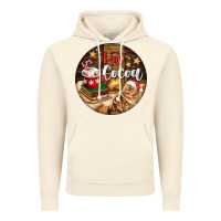 Vintage Artic Hot Cocoa With Cat Vintage Hoodie - FaDigitalArtStudio