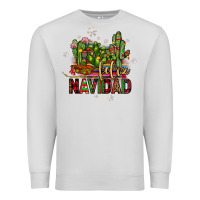 Dove Grey feliz navidad cactus Premium Sweatshirt - JahusDesignShop