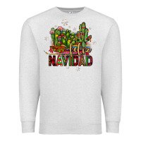 Oatmeal Heather feliz navidad cactus Premium Sweatshirt - JahusDesignShop