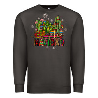 Smoke feliz navidad cactus Premium Sweatshirt - JahusDesignShop