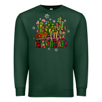 Sports Green feliz navidad cactus Premium Sweatshirt - JahusDesignShop