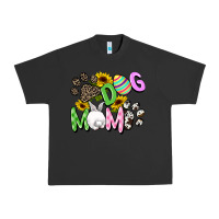 Pigment Black Dog mom Easter Mother's Day Urban Heavy Tee - FaDigitalArtStudio