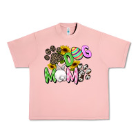 Salmon Dog mom Easter Mother's Day Urban Heavy Tee - FaDigitalArtStudio